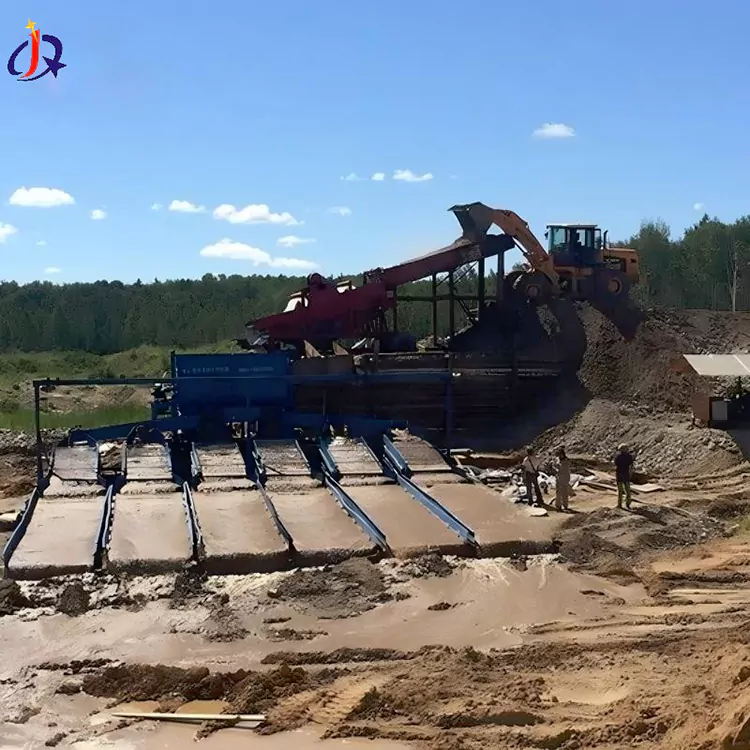 Pabrik Pencucian Emas Aluvial Tanah Liat