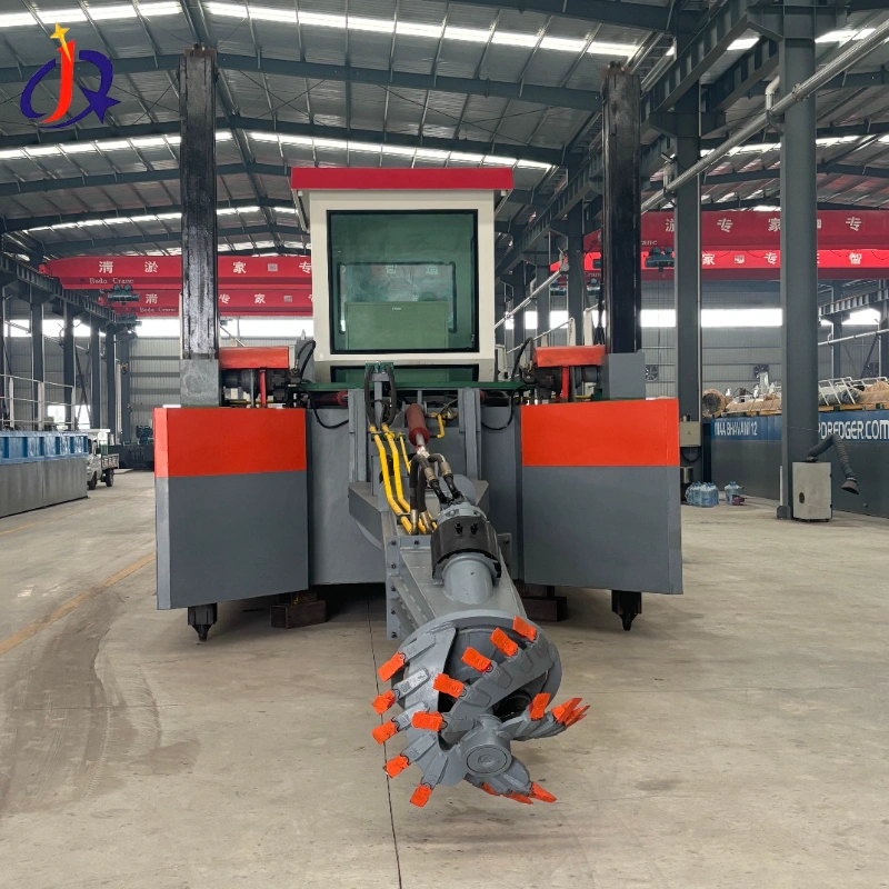 Kapal Keruk Hisap Pemotong Air Dangkal Kecil